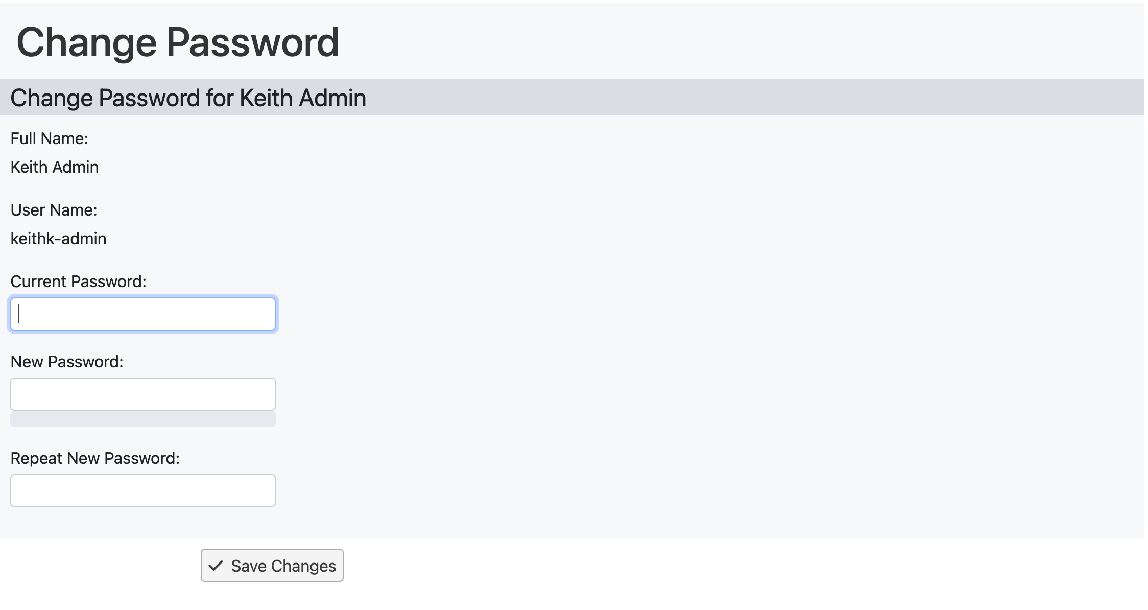 Password Management
