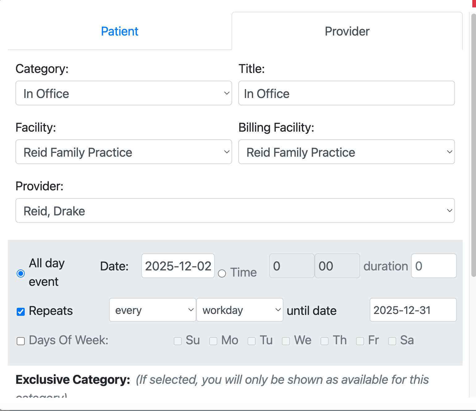 Provider